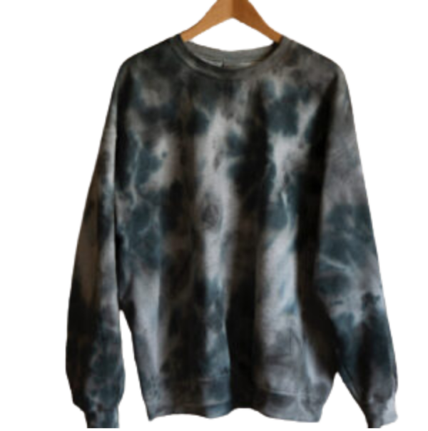 One of a kind tie-dye sweater - Grey