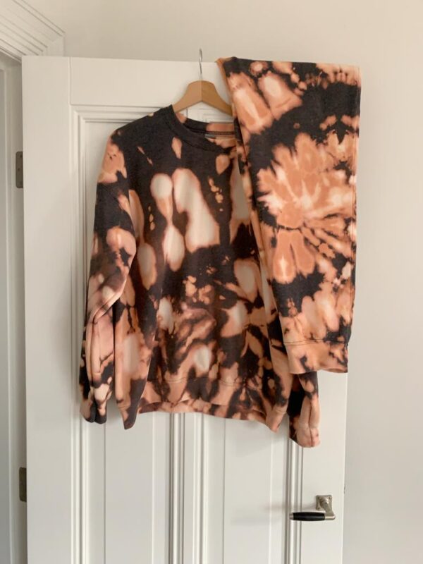 Tracksuit Tie-Dye Grey-Pink-Orange - Image 2