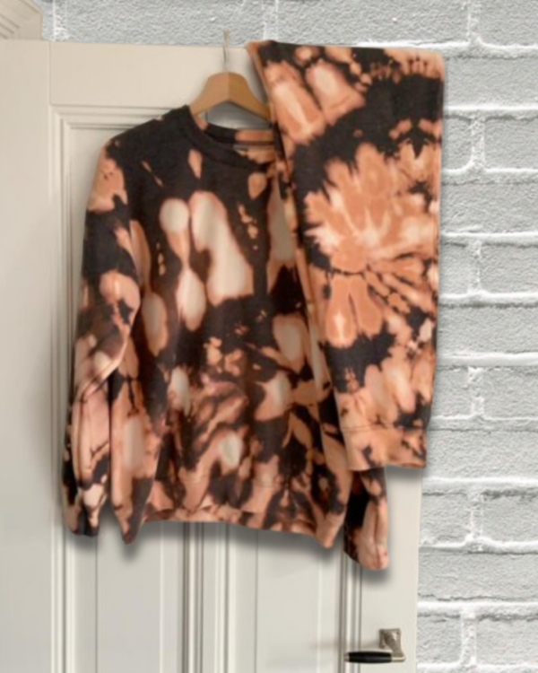 Tracksuit Tie-Dye Grey-Pink-Orange