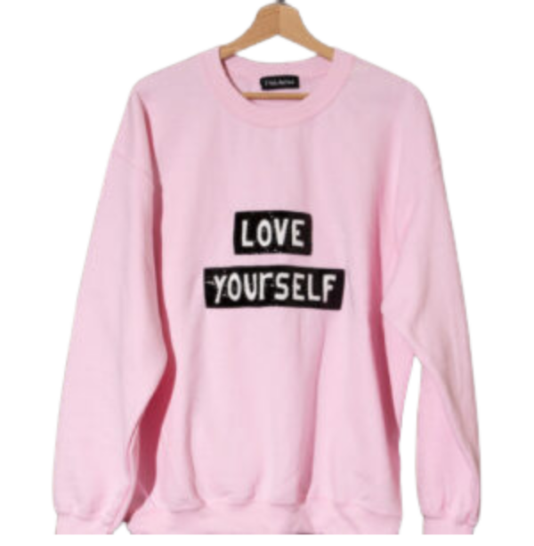 Love Yourself sweater