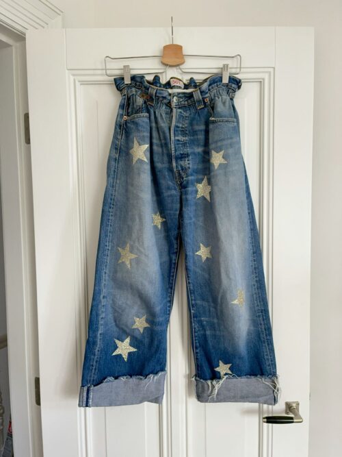 Vintage high waist star jeans – 74thAvenue