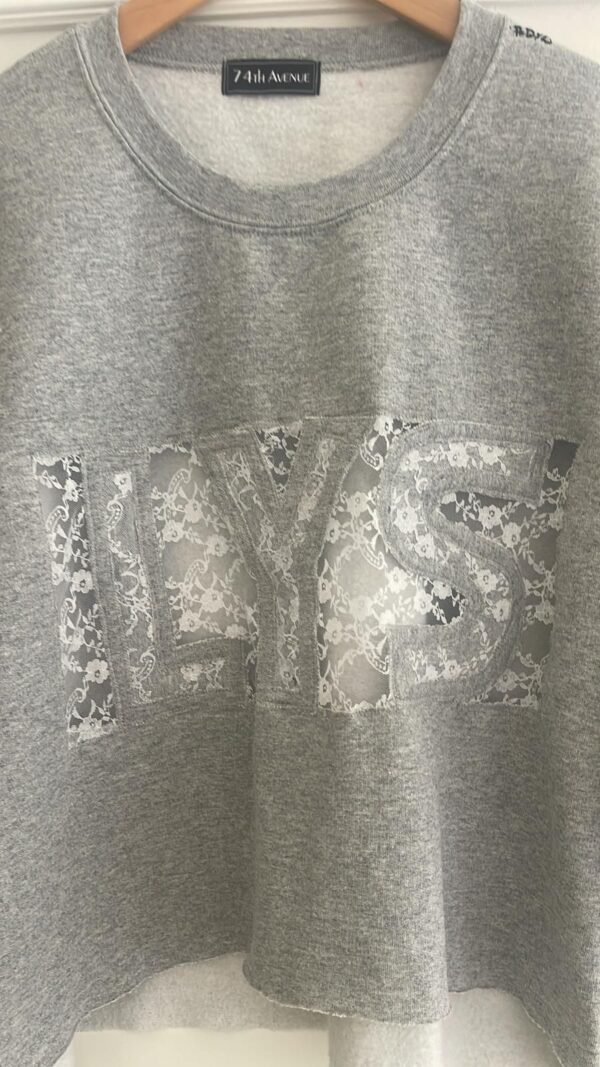Lace Sweater Tee - Image 4