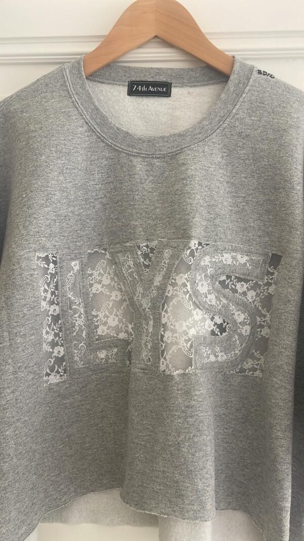 Lace Sweater Tee - Image 6