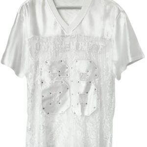 Jersey Own the moment lace Tee