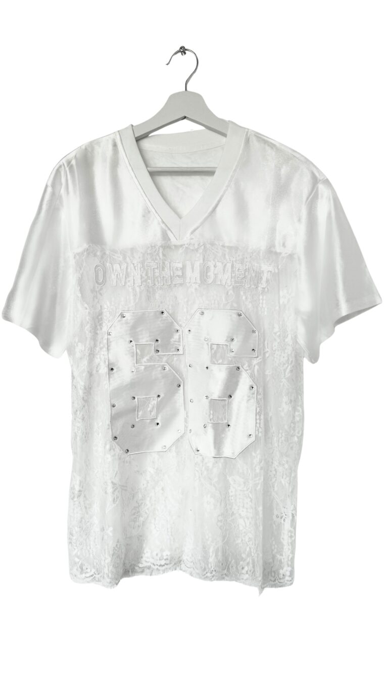 Jersey Own the moment lace Tee