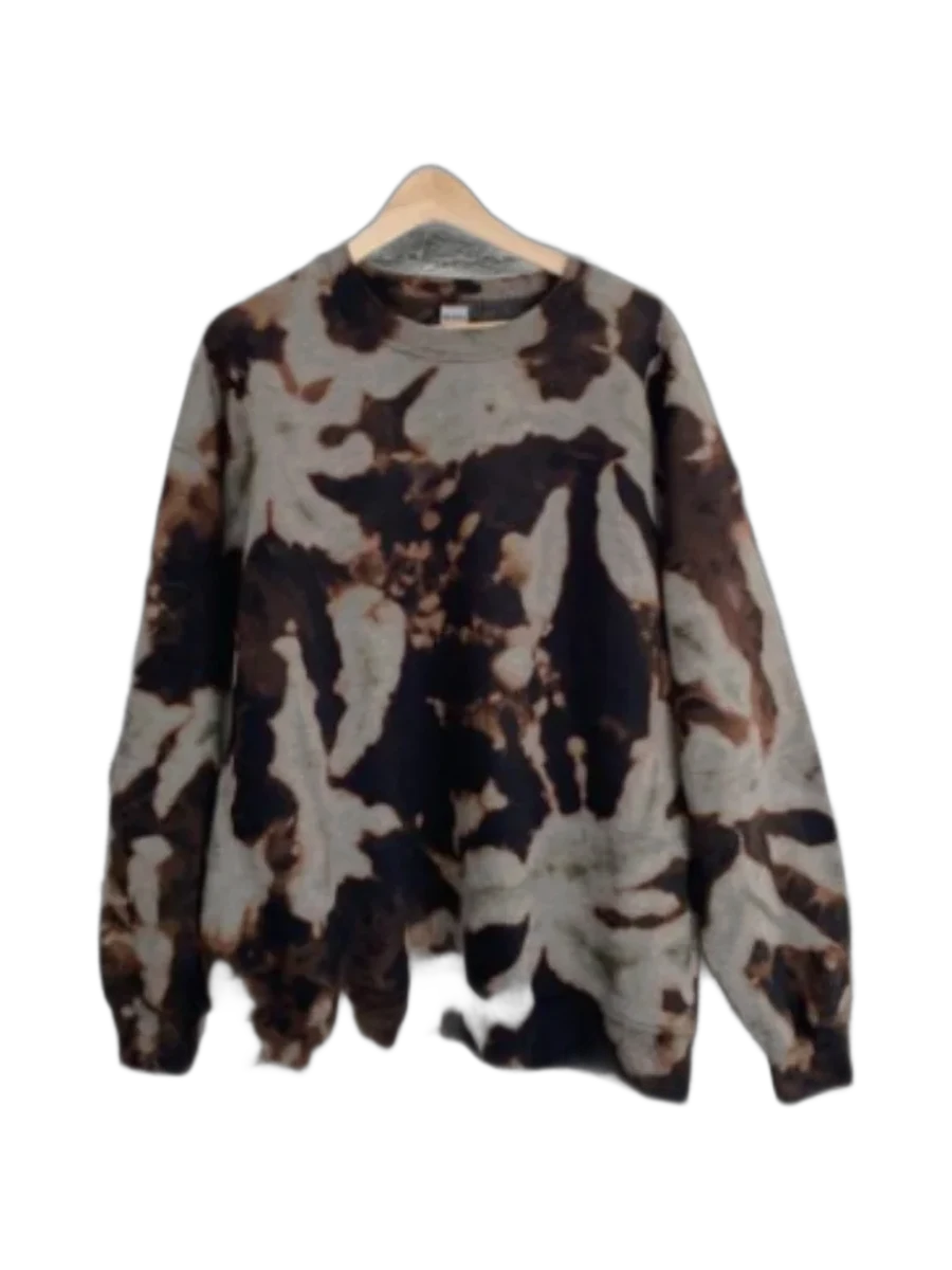 Tie-Dye Sweatshirt - Black