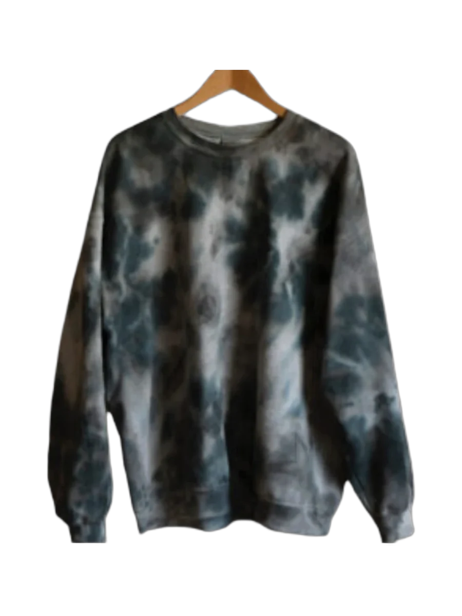 One of a kind tie-dye sweater - Grey