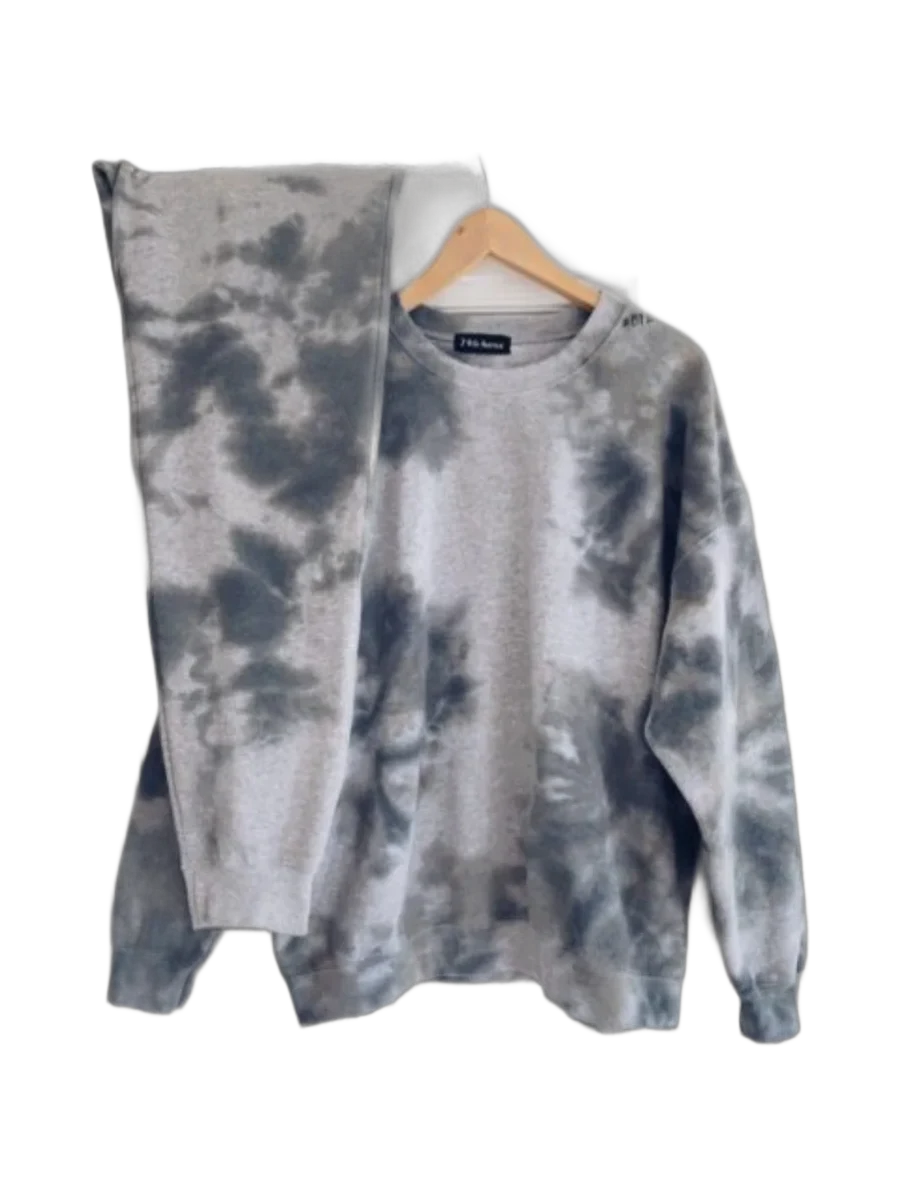 Tracksuit Tie-Dye Light Grey
