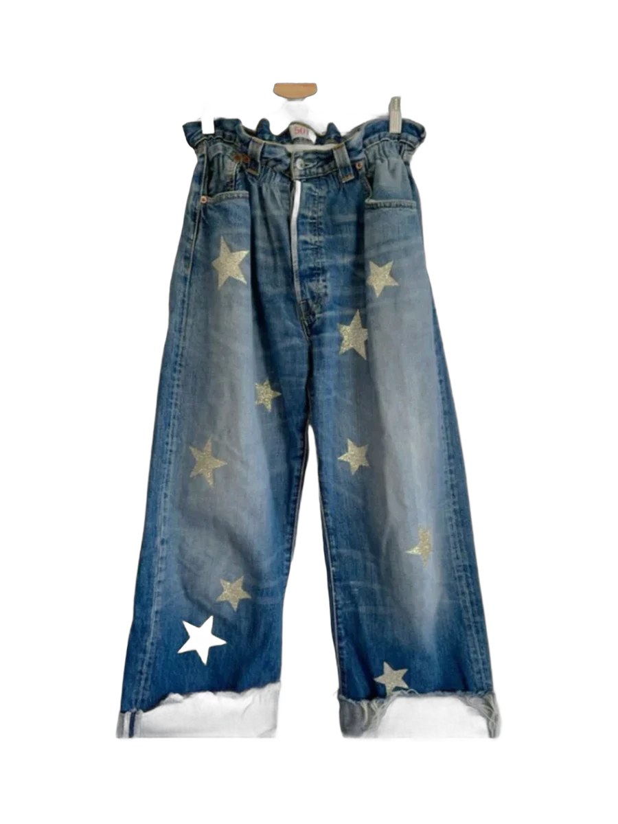 Vintage high waist star jeans